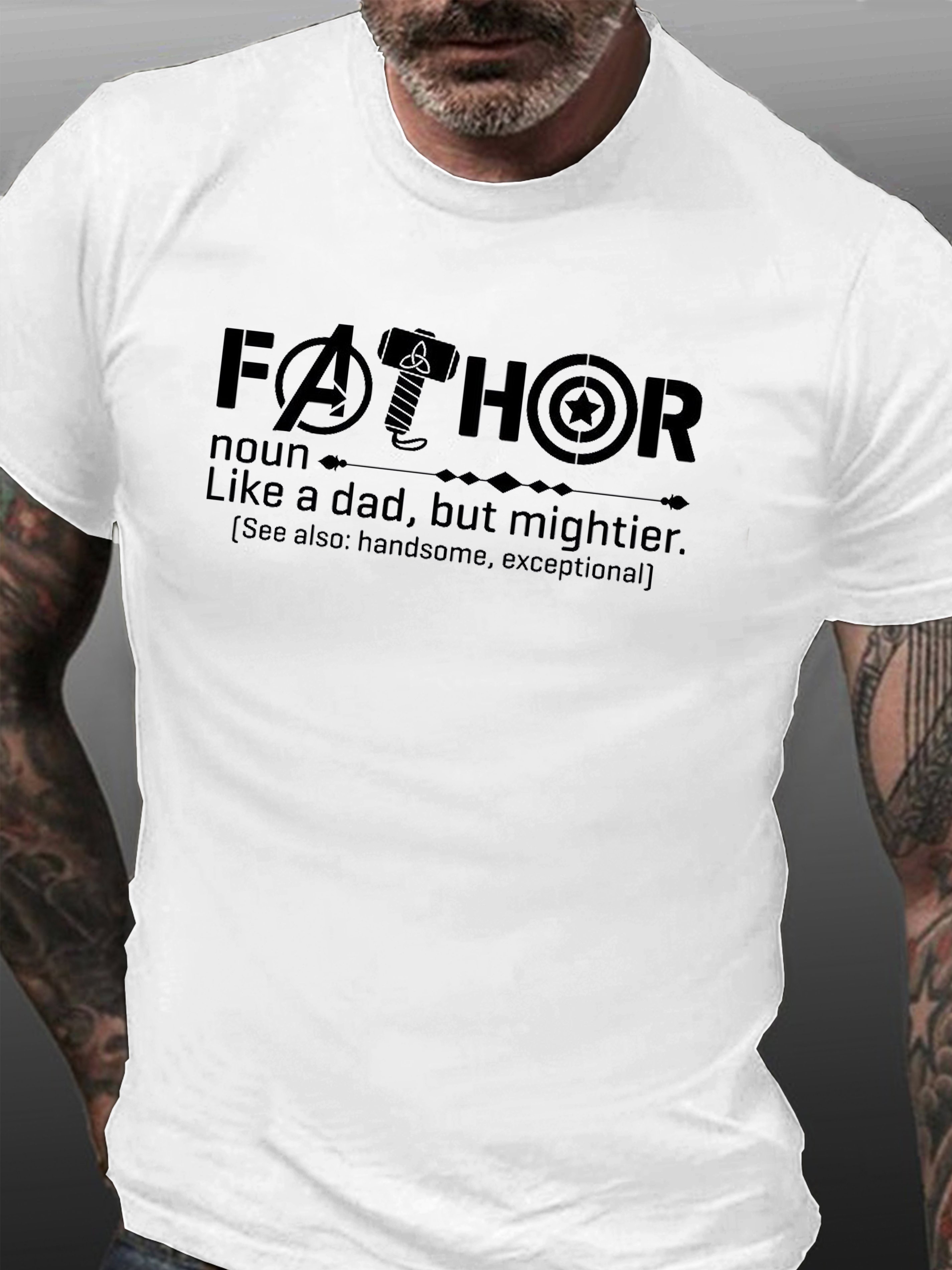 Best Dad Father's Day Casual Short Sleeve T-Shirt