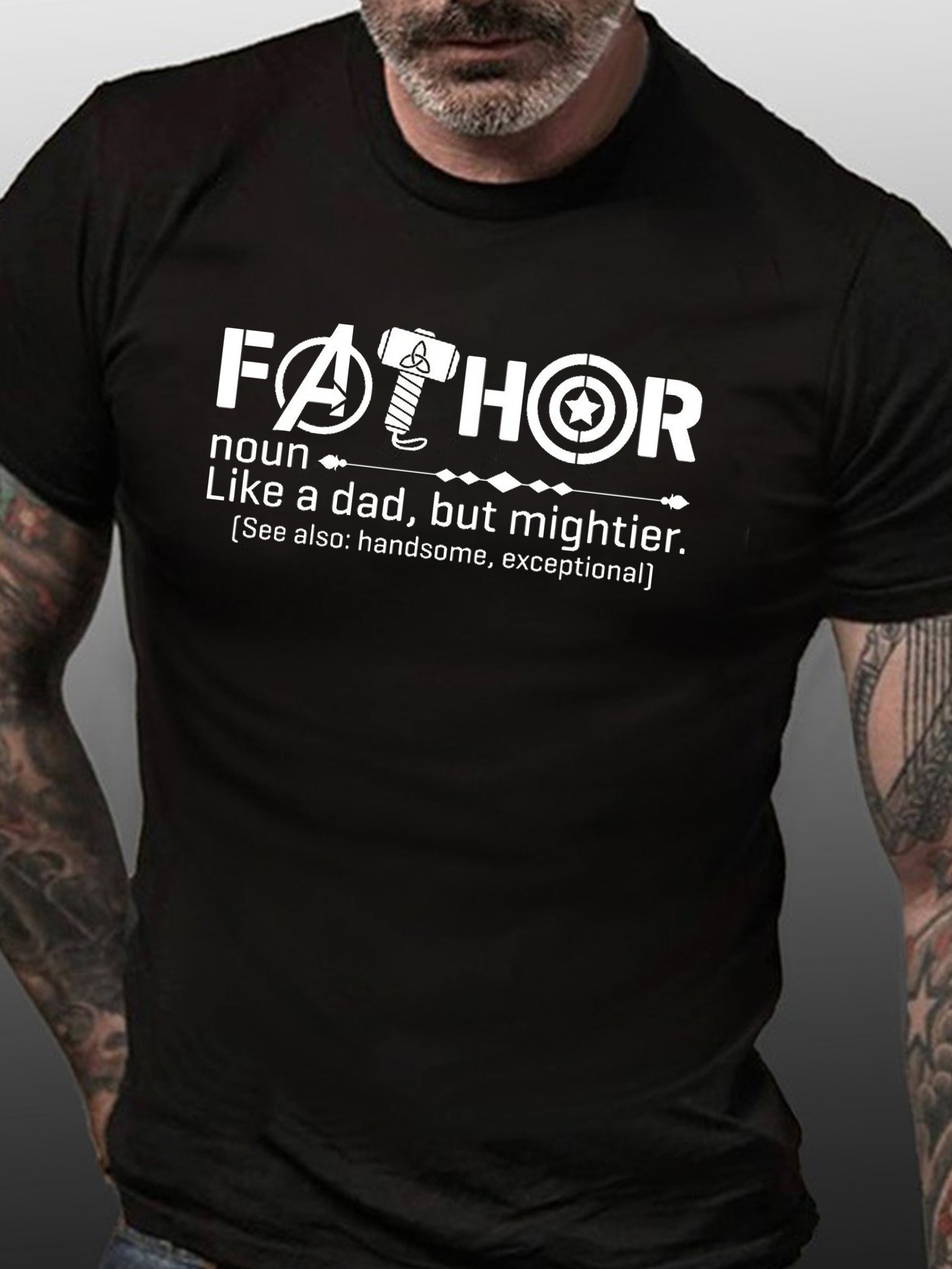 Best Dad Father's Day Casual Short Sleeve T-Shirt