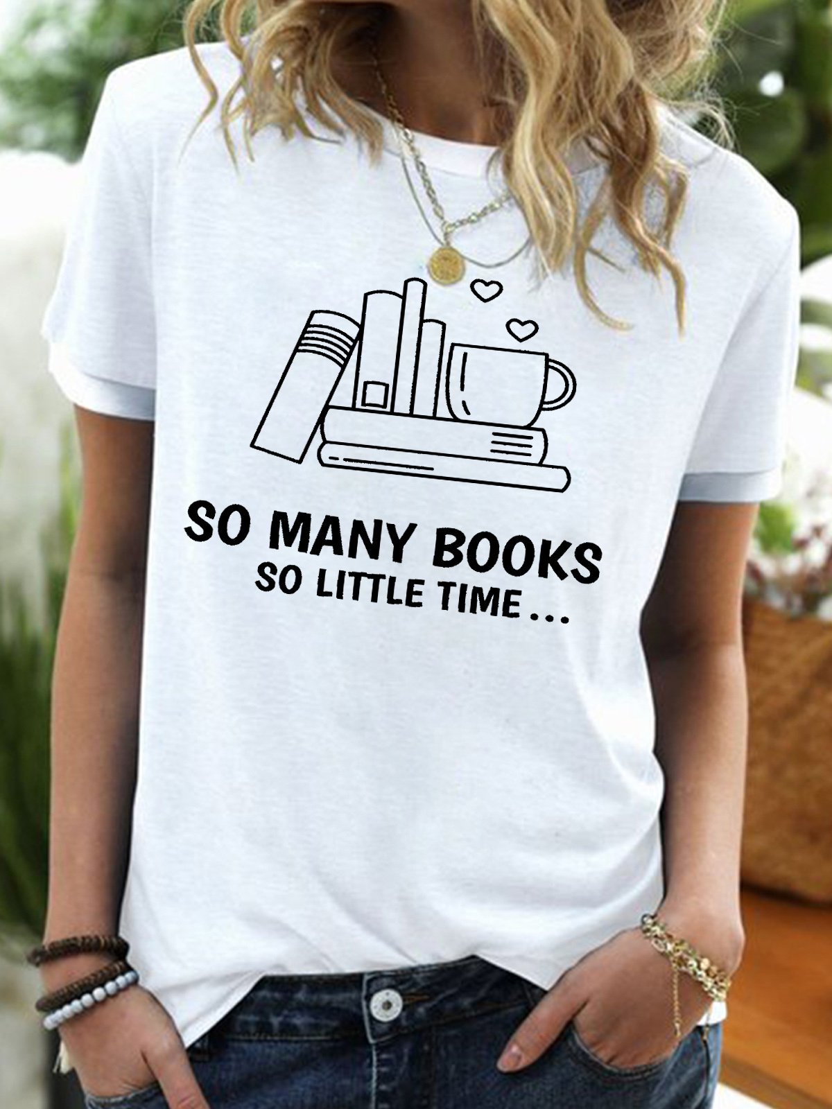 Book Lover Reading Casual Short Sleeve T-Shirt