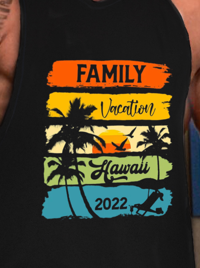 Family Vacation Men's Sleeveless Tank Top