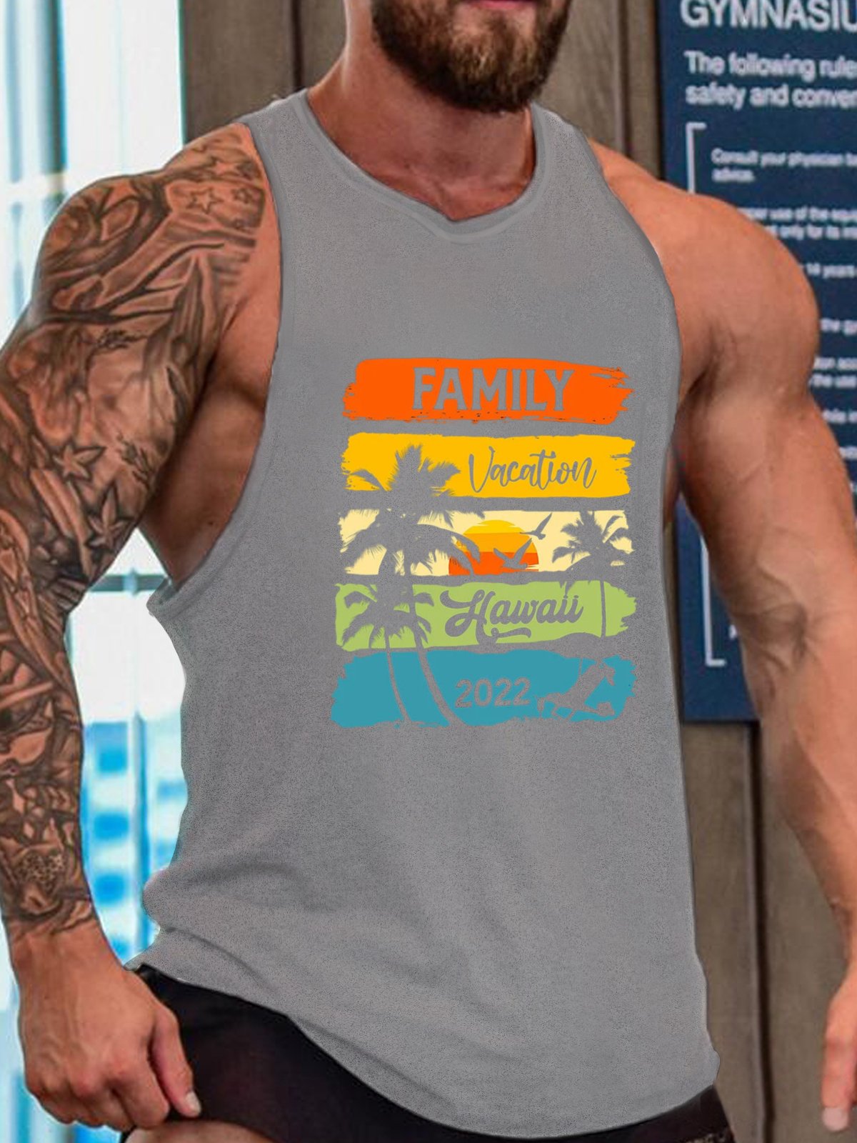 Family Vacation Men's Sleeveless Tank Top