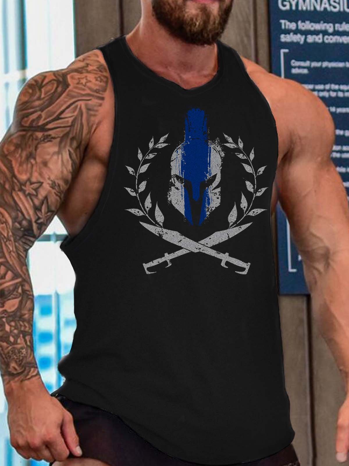 warrior men’s Casual Tank Top