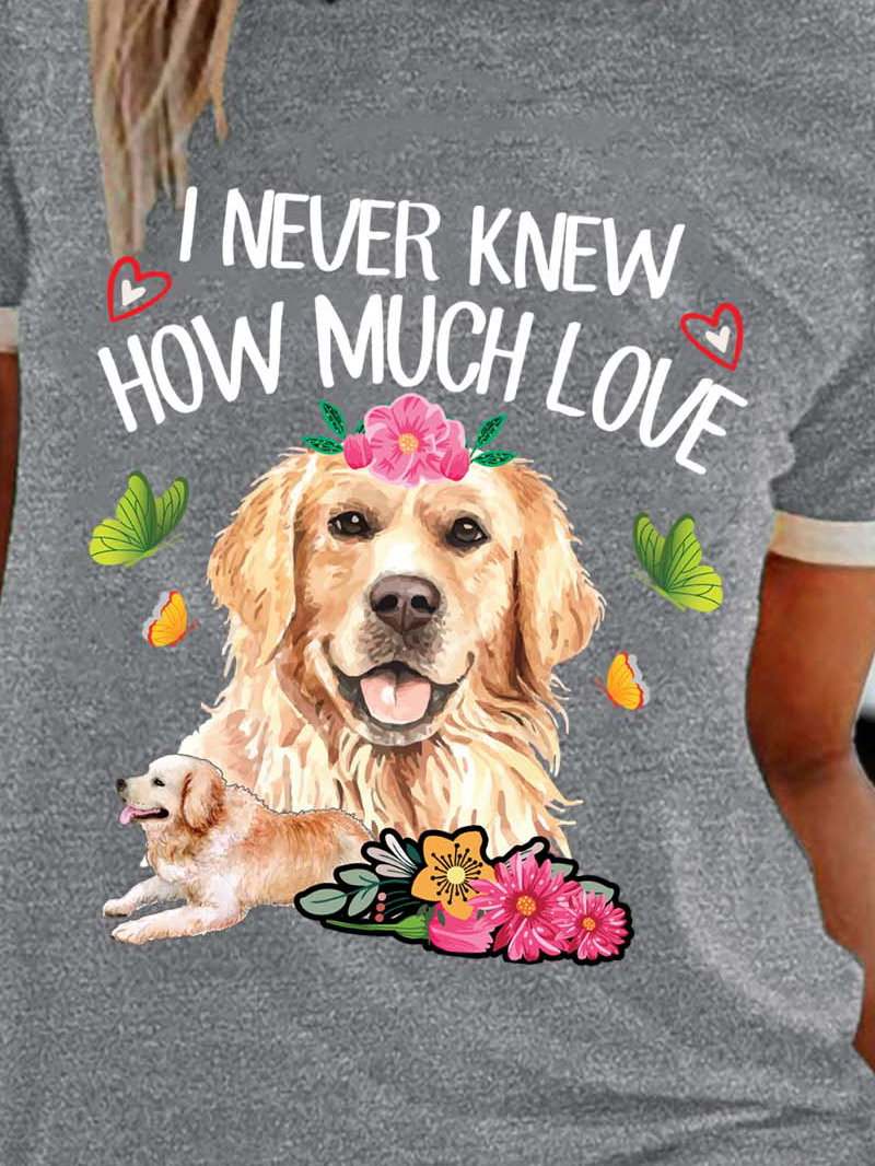 Dog Graphic Women’s Casual Fit T-shirt