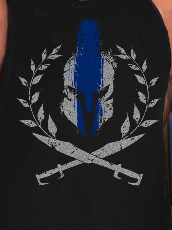 warrior men’s Casual Tank Top