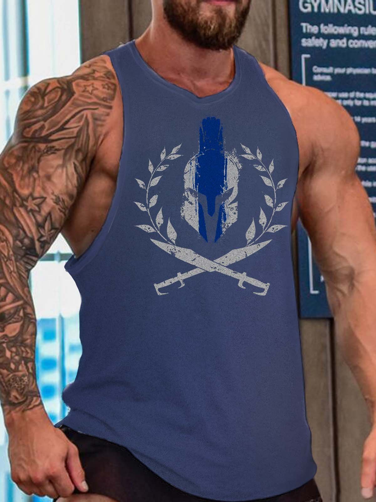 warrior men’s Casual Tank Top