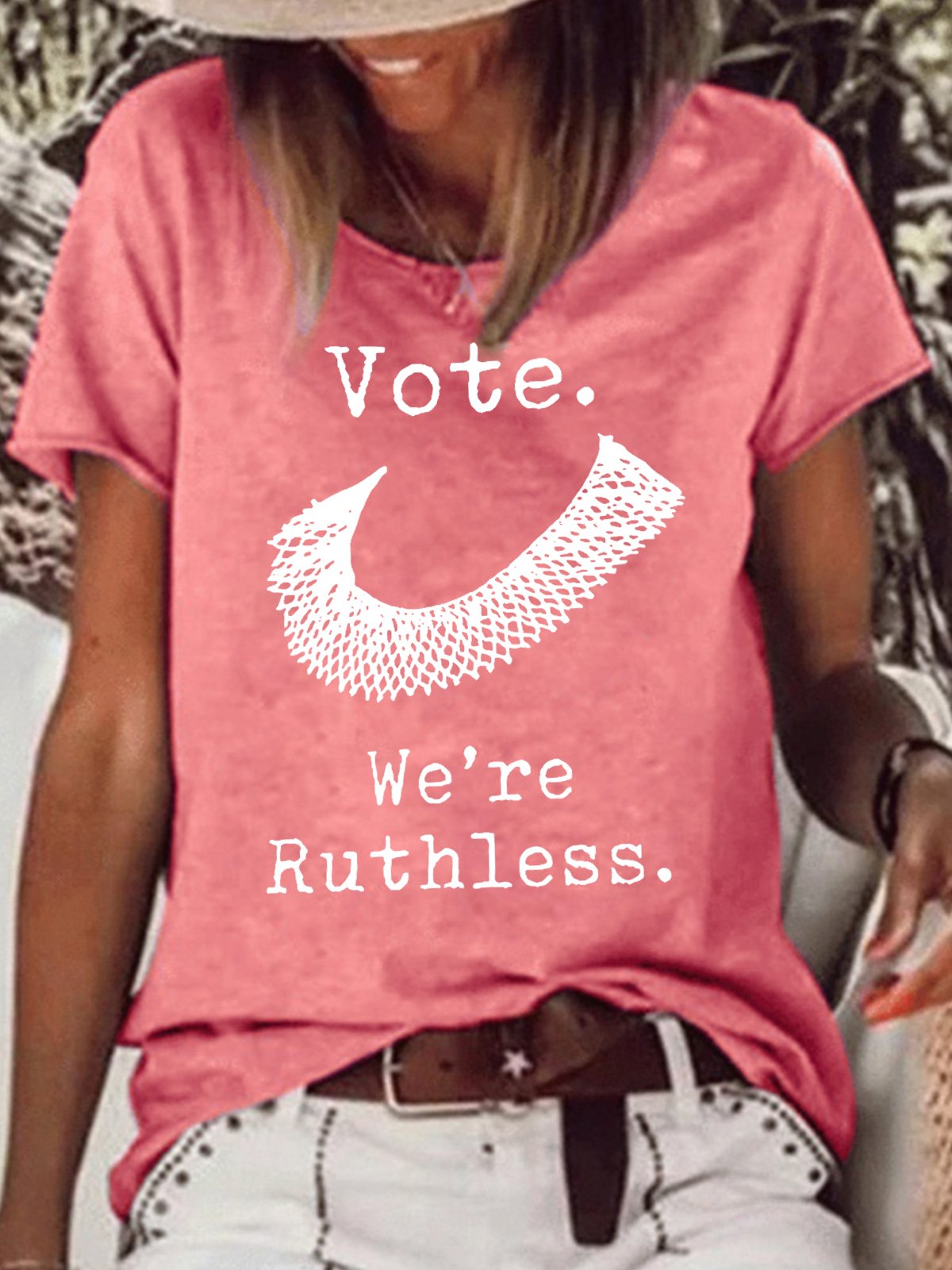 Womens Women Vote We're Ruthless Casual T-Shirt