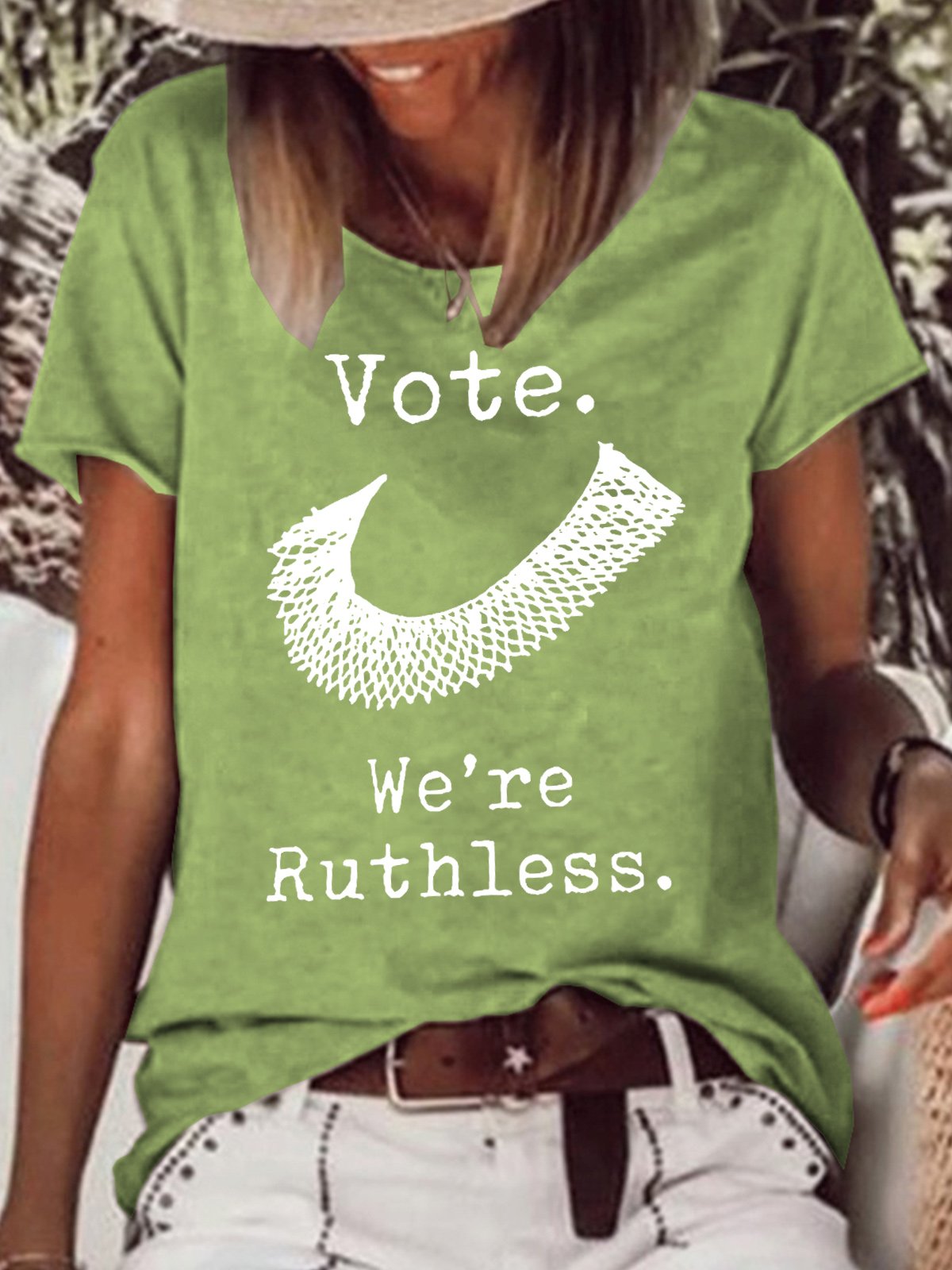 Womens Women Vote We're Ruthless Casual T-Shirt