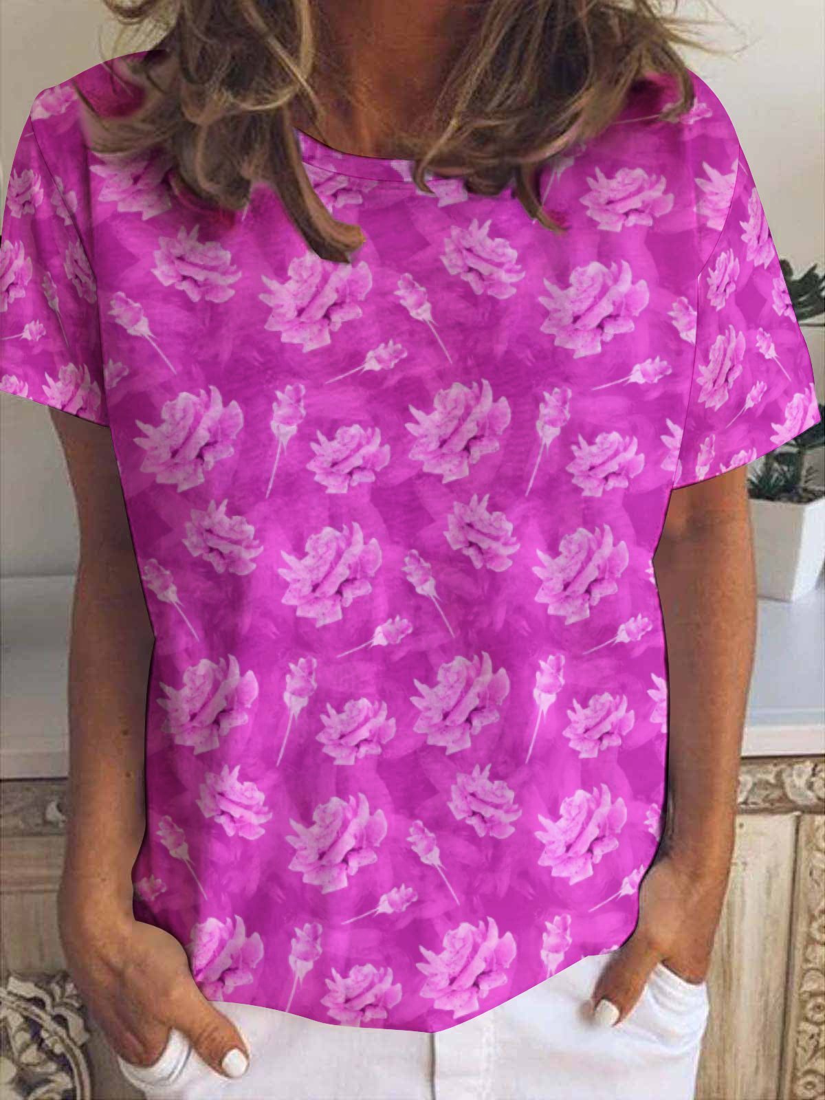 Lilicloth X Paula Flower Women's T-Shirt