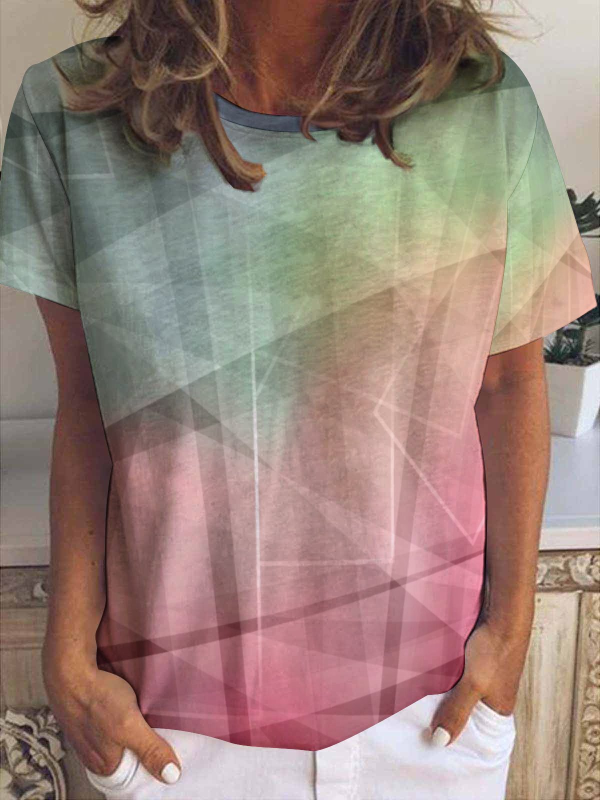 Lilicloth X Paula Geometric Women's T-Shirt