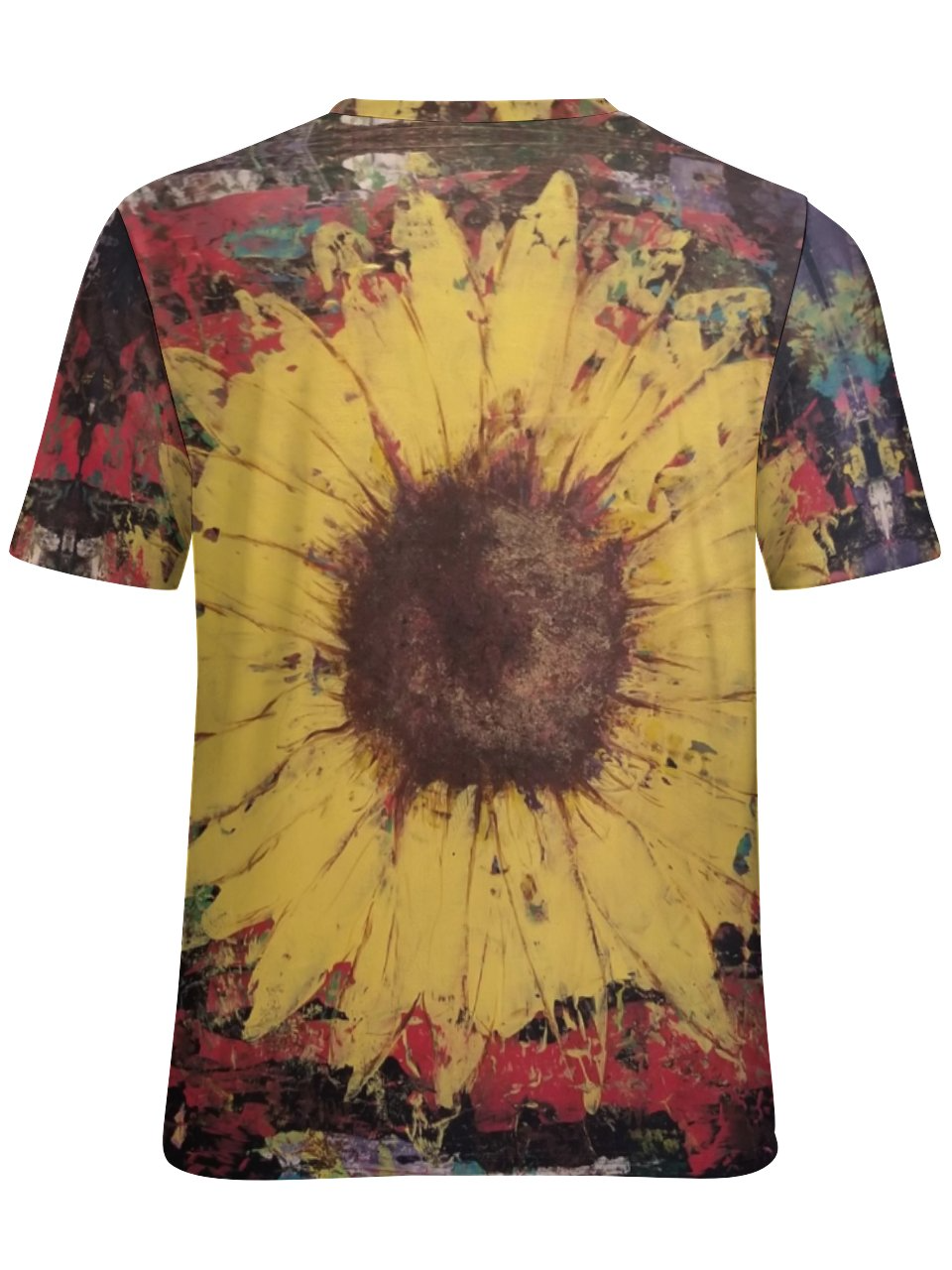 Lilicloth X Kat8lyst Sunflower Crew Neck Women's T-Shirt