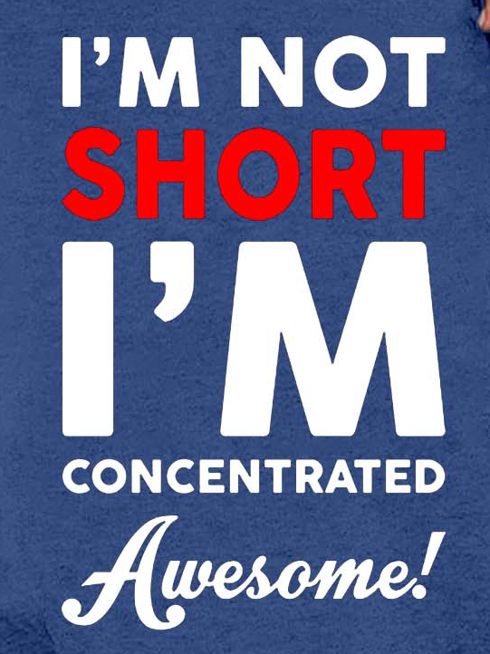 Women Not Short Concentrated Awesome Letters Casual Crew Neck Sweatshirt