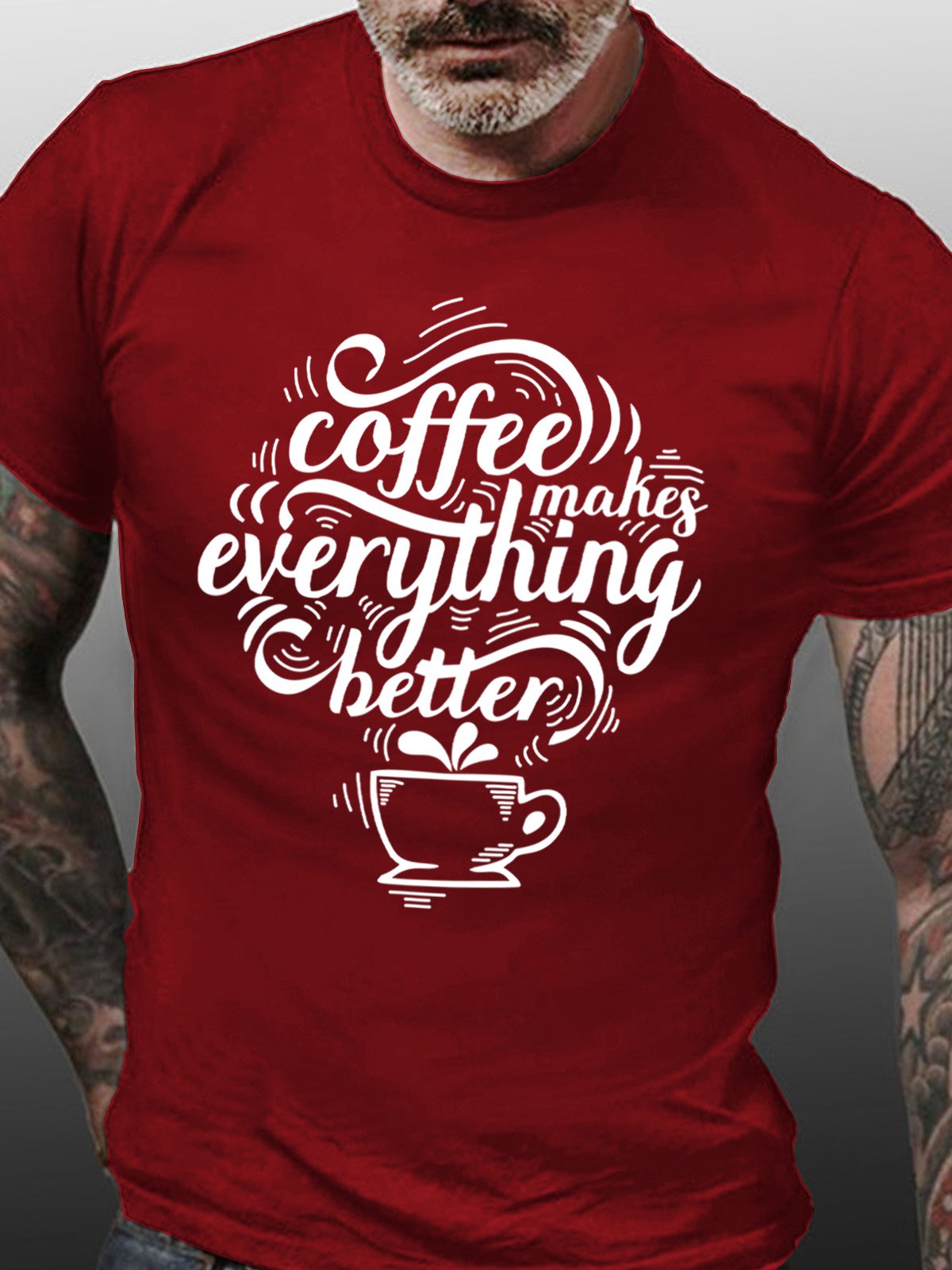 Lilicloth X Y Coffee Makes Everything Better Men's T-Shirt