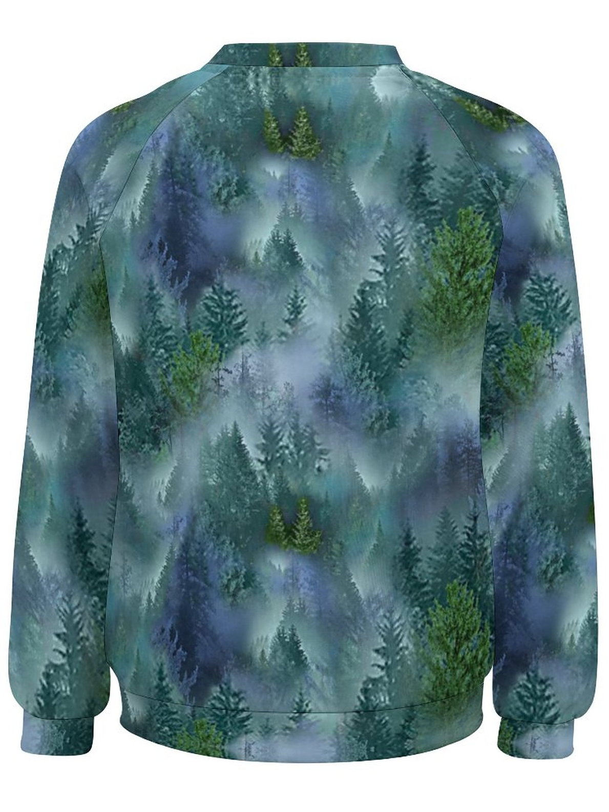 Womens Forest Crew Neck Sweatshirts