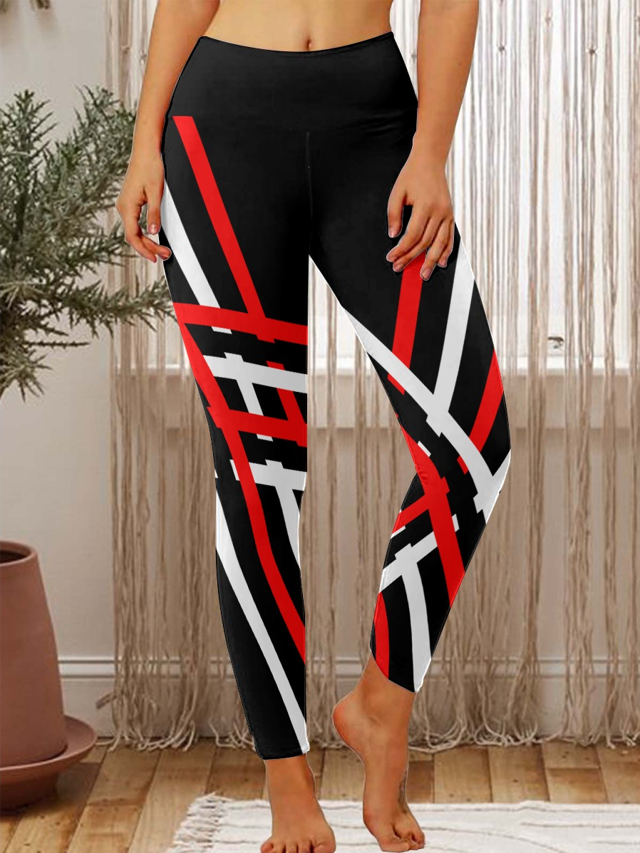 Lilicloth X Paula Red Line Women's Leggings