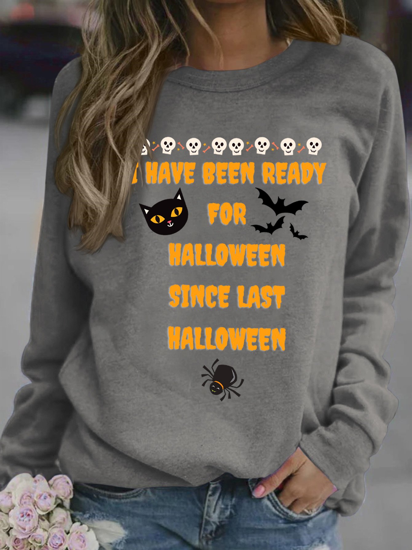 Lilicloth X Kat8lyst I Have Been Ready For Halloween Since Last Halloween Women's Sweatshirt