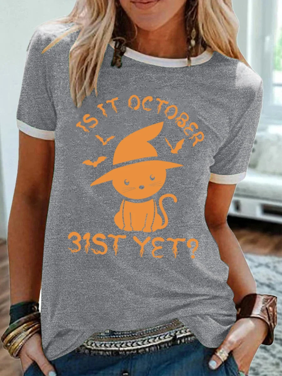 Lilicloth X Jessanjony  Is It October 31 Yet Women's Halloween T-Shirt