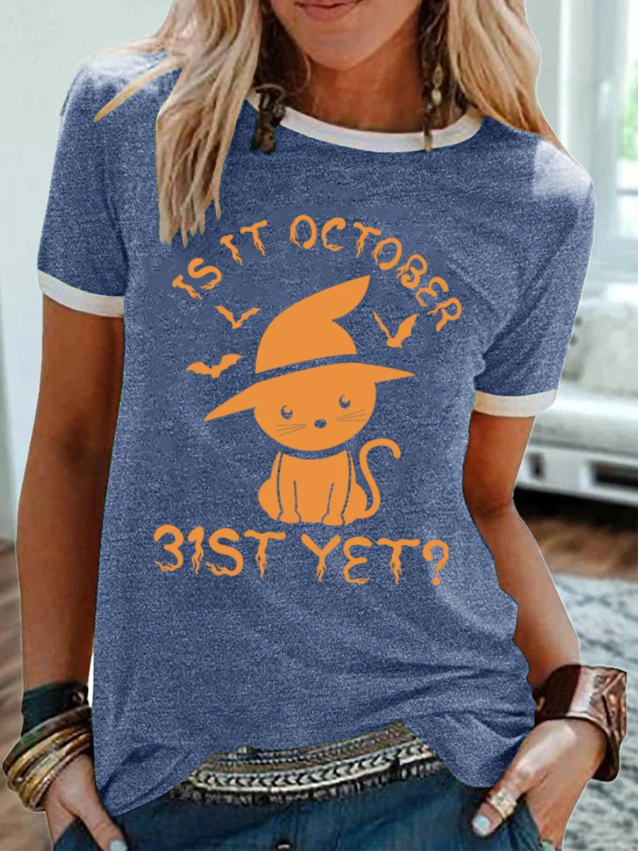 Lilicloth X Jessanjony  Is It October 31 Yet Women's Halloween T-Shirt