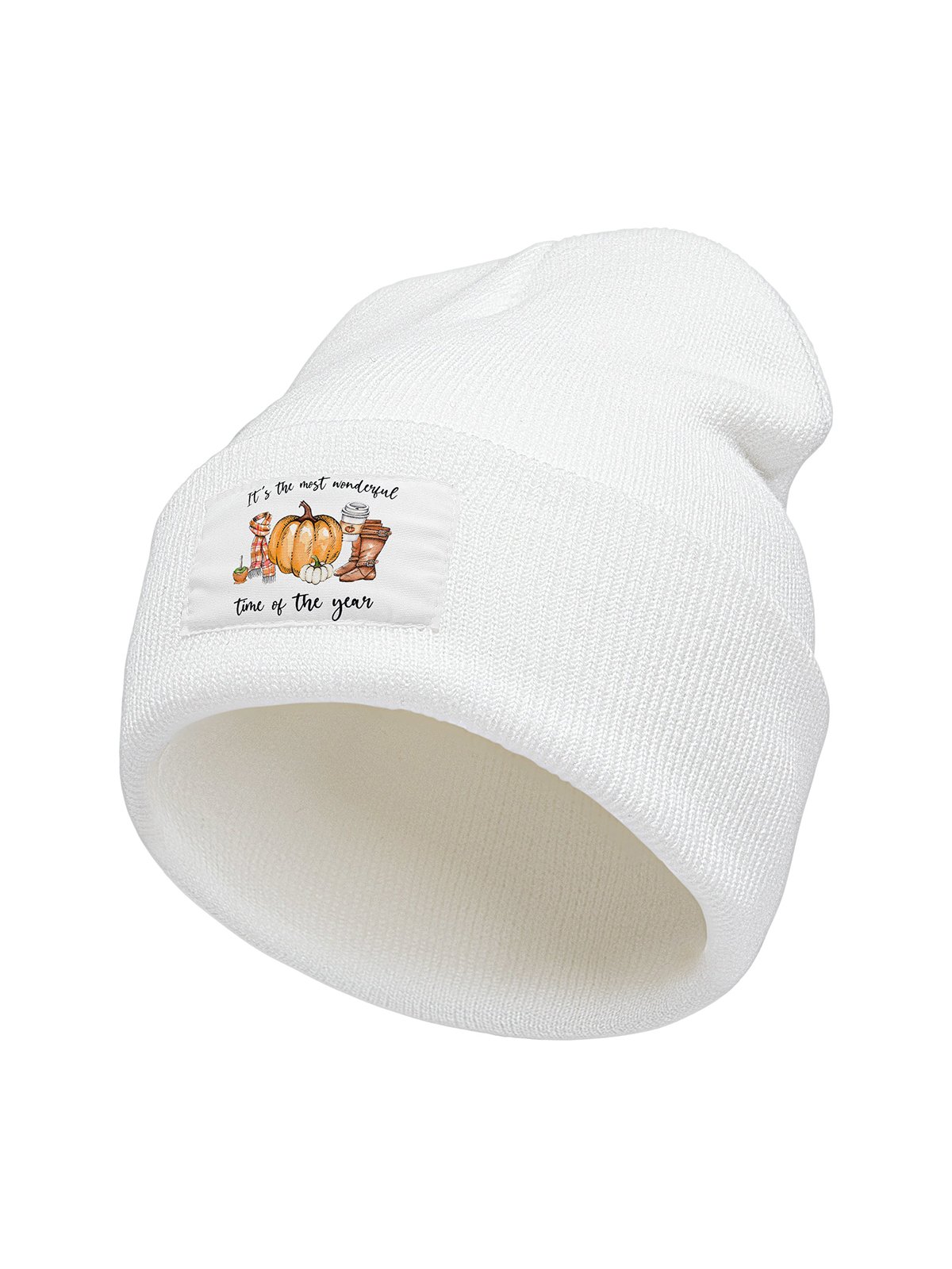 It's The Most Wonderful Time Of The Year Halloween Graphic Beanie Hat 