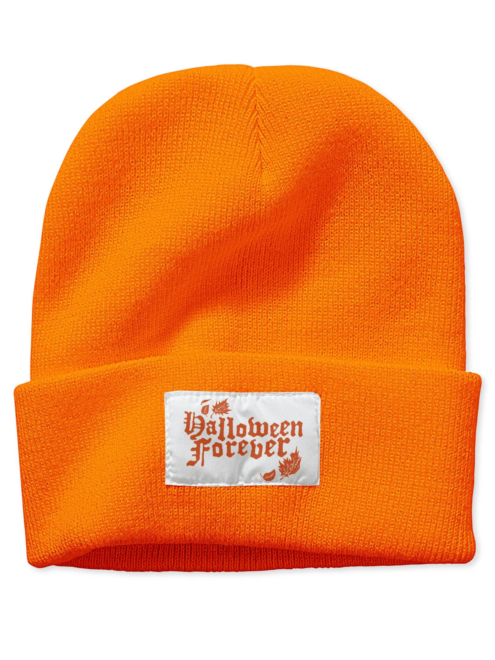 Halloween Forever Letter Beanie Hat