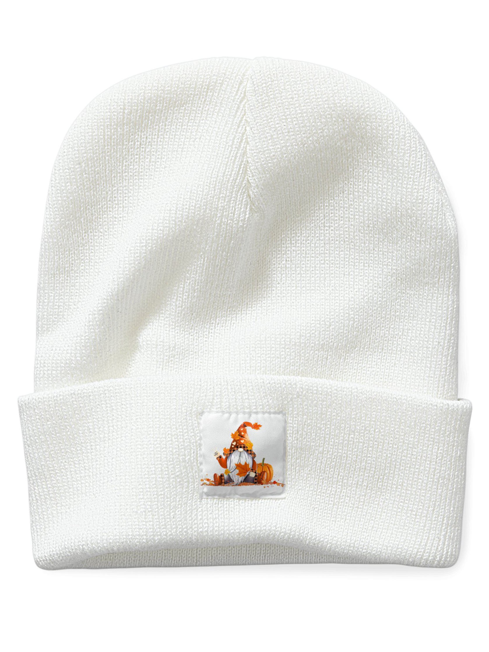 Thanksgiving Halloween Graphic Beanie Hat