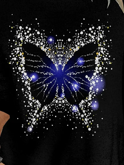 Womens Butterfly Light Top