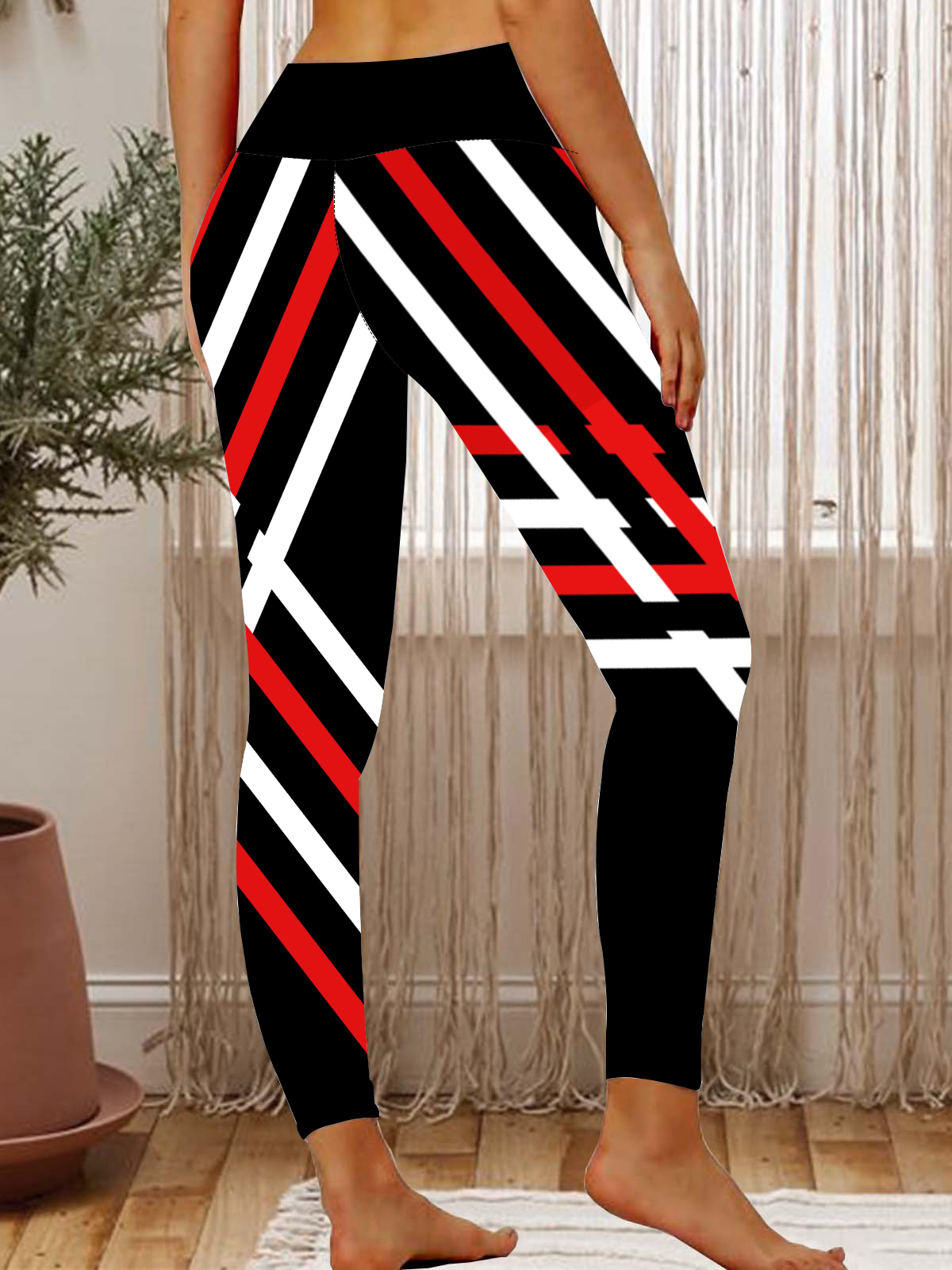 Lilicloth X Paula Red Line Women's Leggings