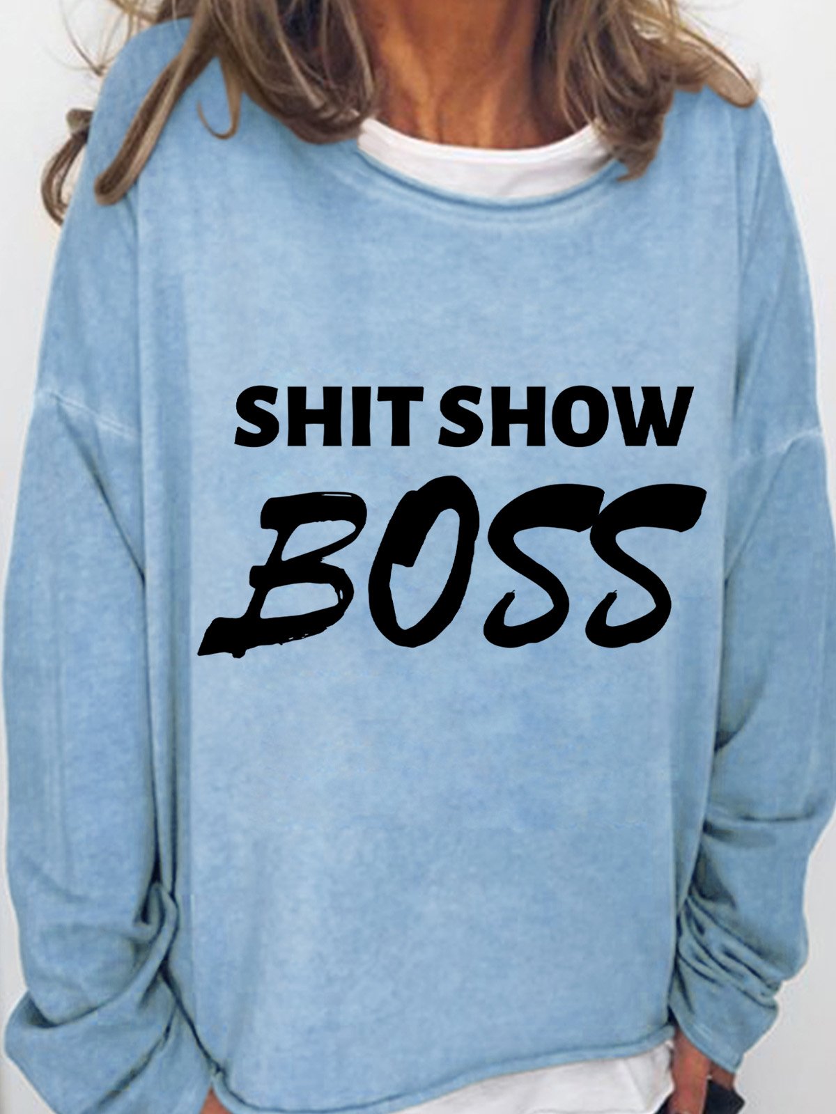 Lilicloth X Kat8lyst Shit Show Boss Women's Sweatshirt