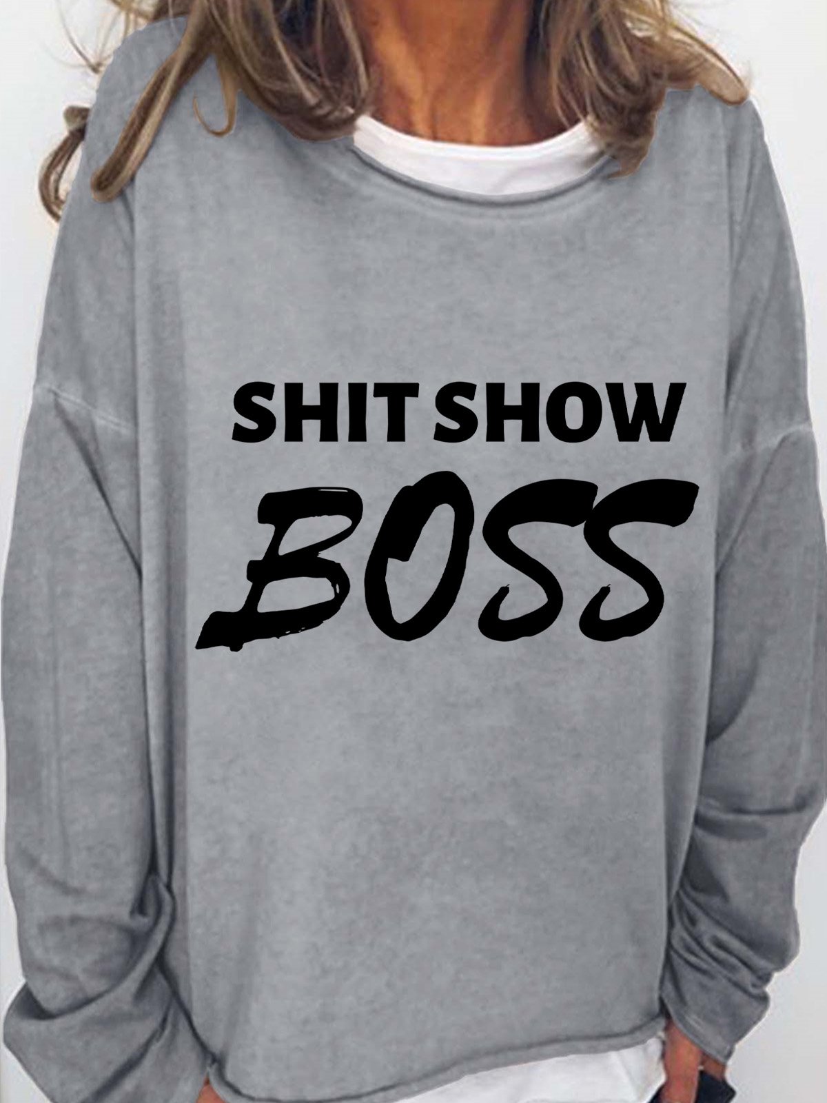 Lilicloth X Kat8lyst Shit Show Boss Women's Sweatshirt