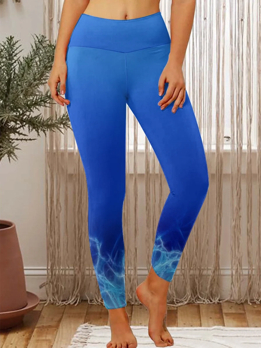 Lilicloth X Paula Rushing Water Womens Tummy Control Legging