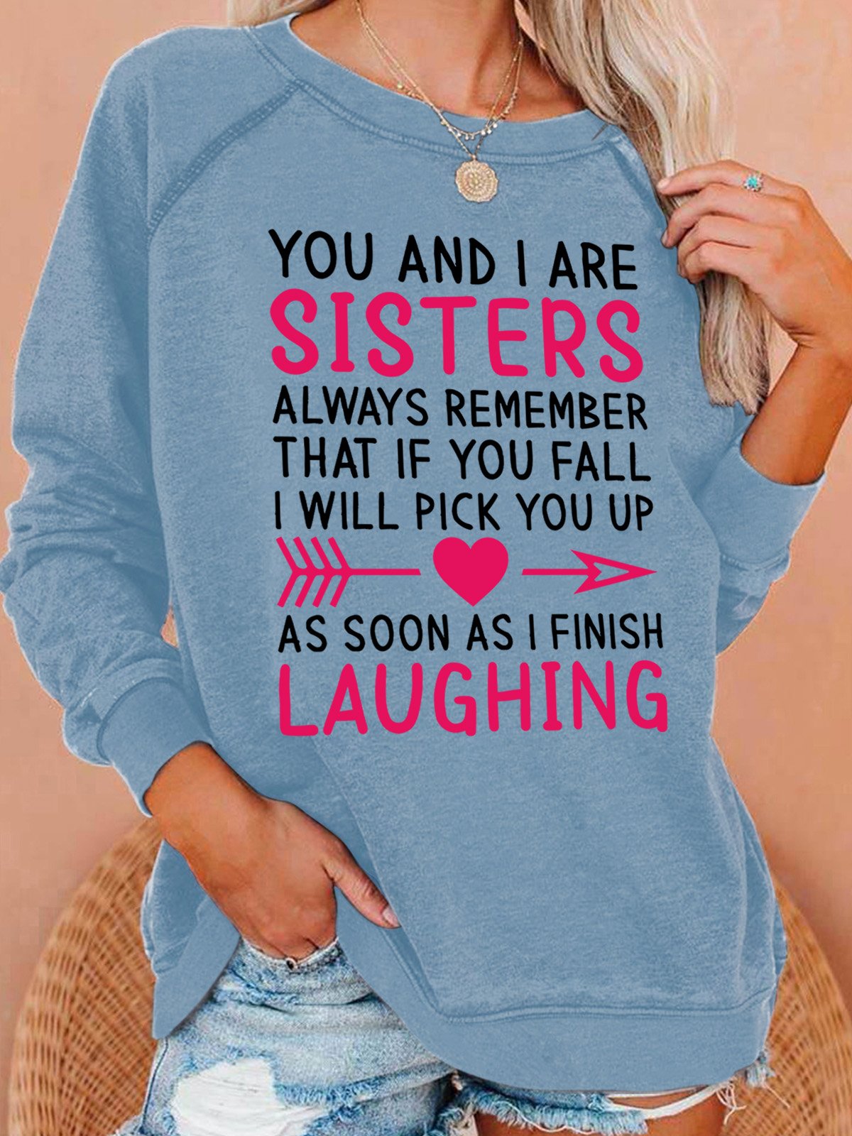 Lilicloth X Abu You And I Are Sisters Womens Sweatshirt