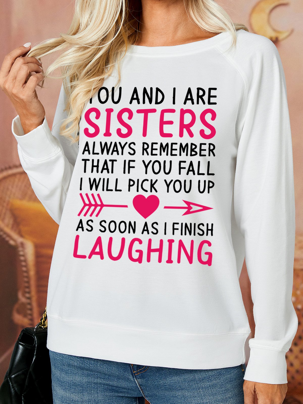 Lilicloth X Abu You And I Are Sisters Womens Sweatshirt