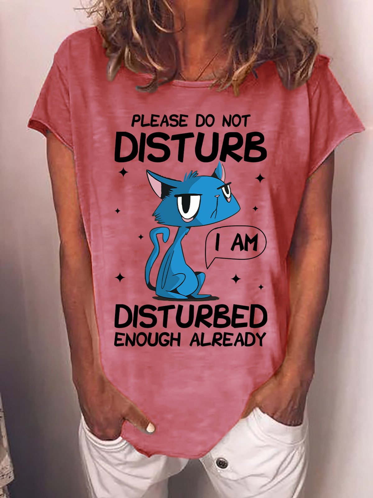 Lilicloth X Manikvskhan Please Do Not Disturb I Am Disturbed Enough Already Womens T-Shirt