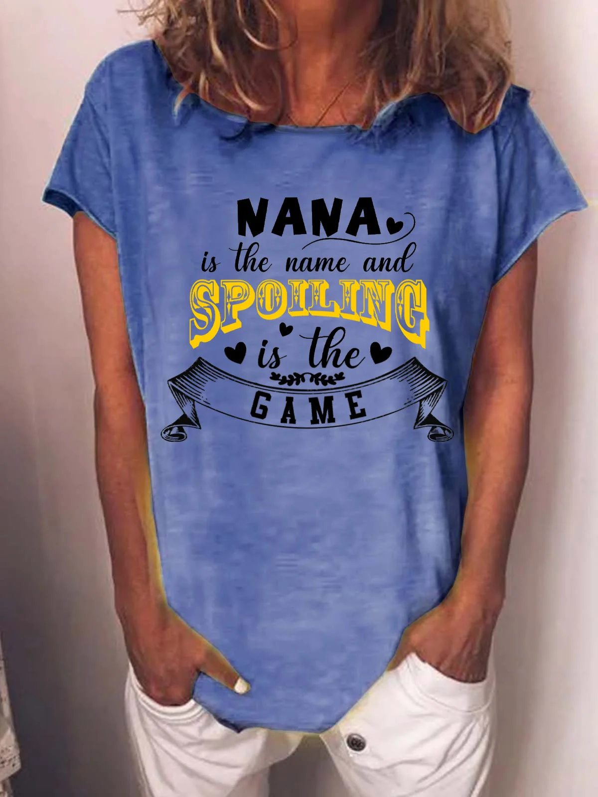 Lilicloth X Y Nana Is The Name And Spoiling Is The Game Womens T-Shirt