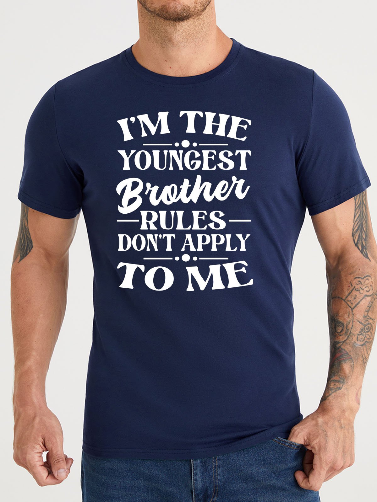 Lilicloth X Manikvskhan I'm The Youngest Brother Men's T-Shirt