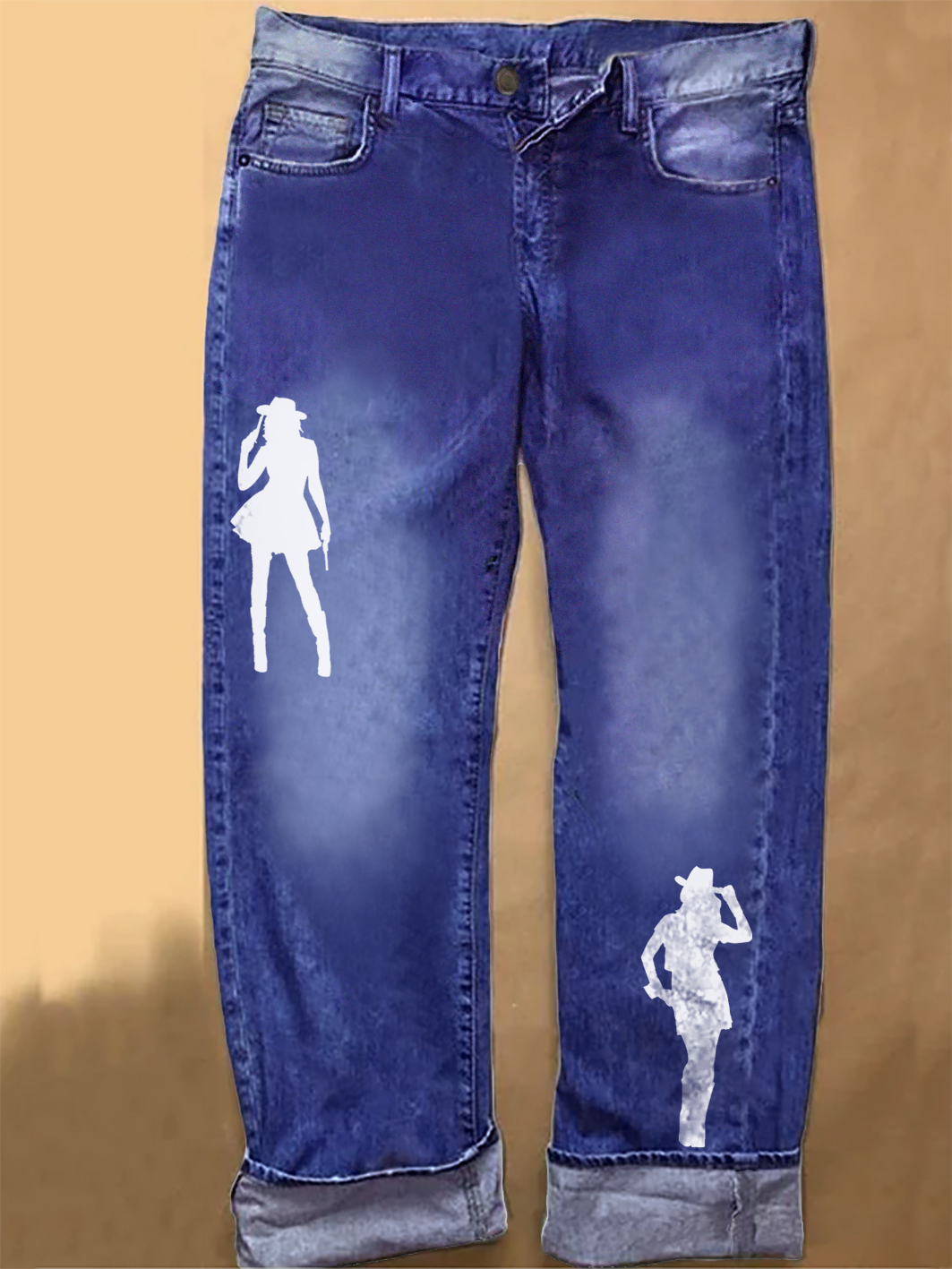 Cowgirl Casual Printed Jeans