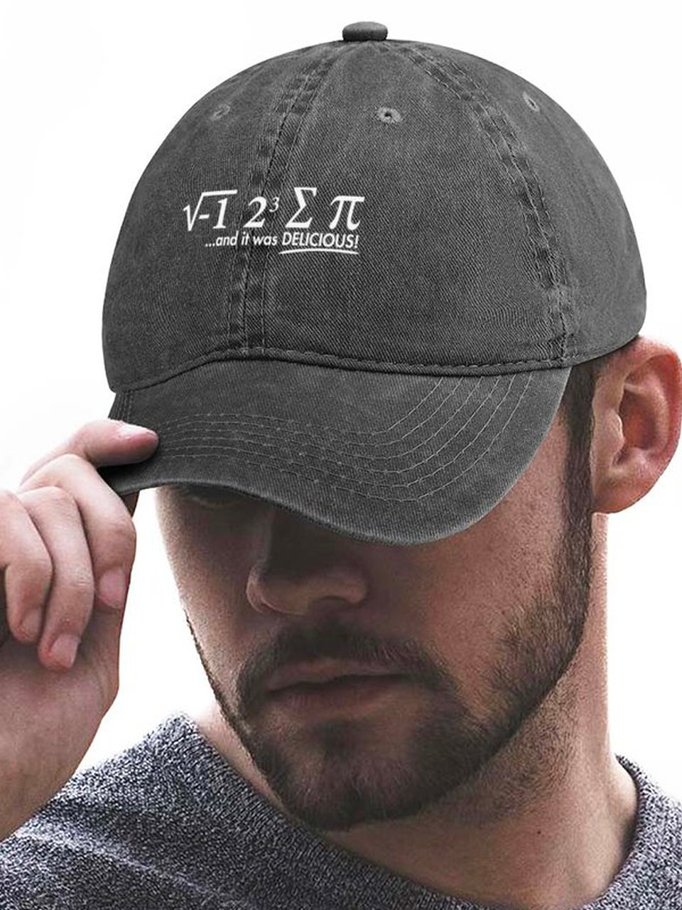 Men's /Women's And It Was Delicious Funny Graphic Printing Regular Fit Adjustable Denim Hat