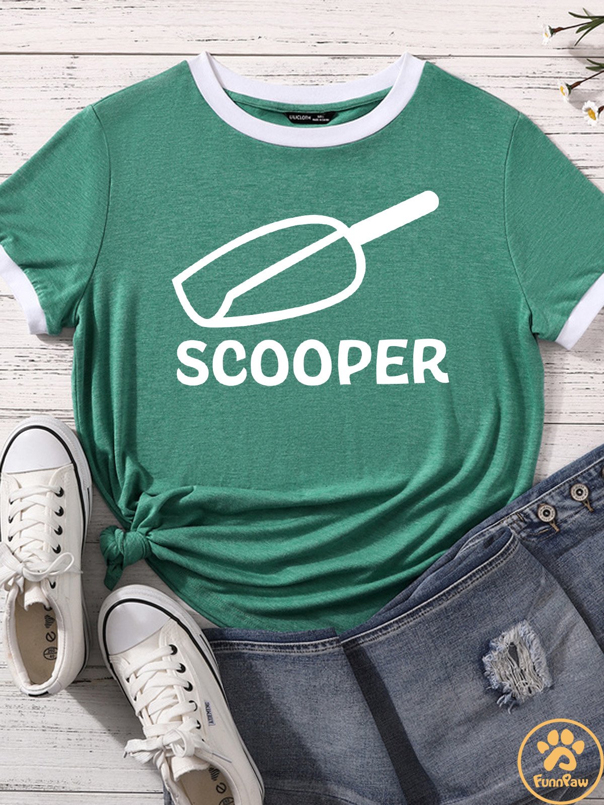 Lilicloth X Funnpaw Women's Scooper Matching T-Shirt