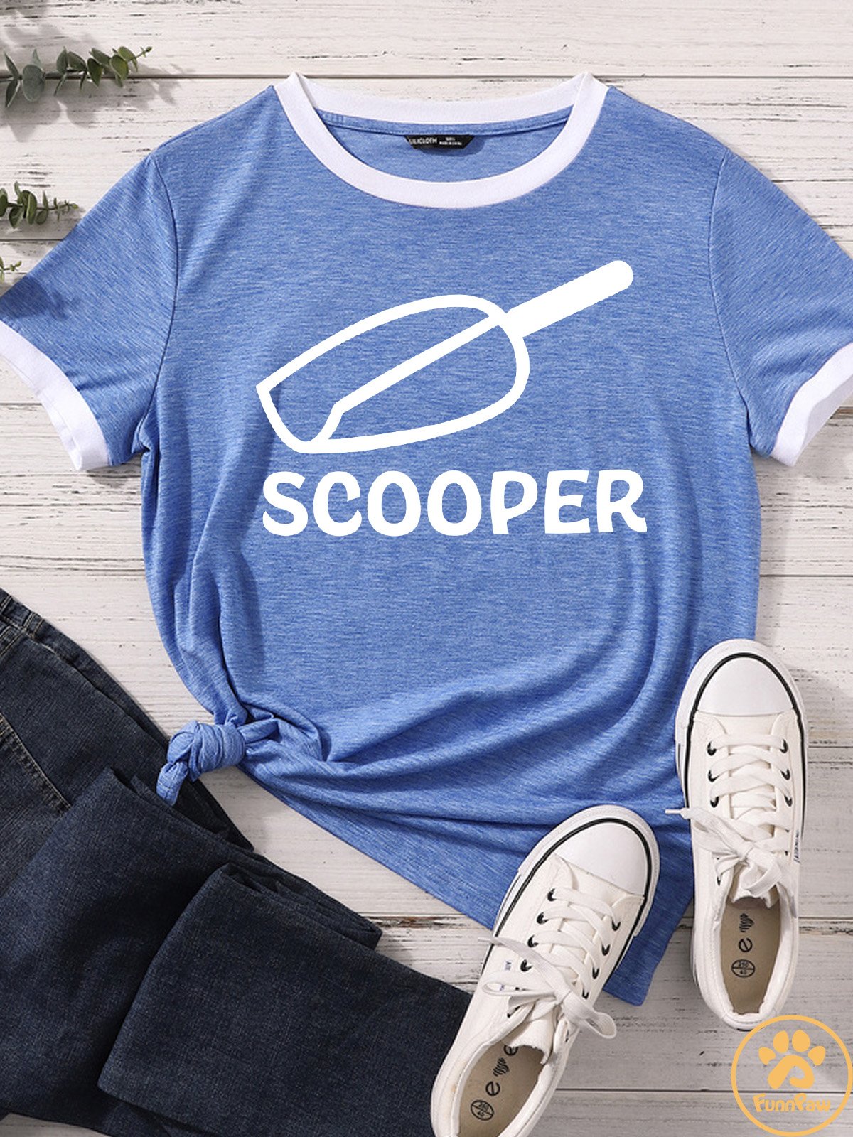 Lilicloth X Funnpaw Women's Scooper Matching T-Shirt