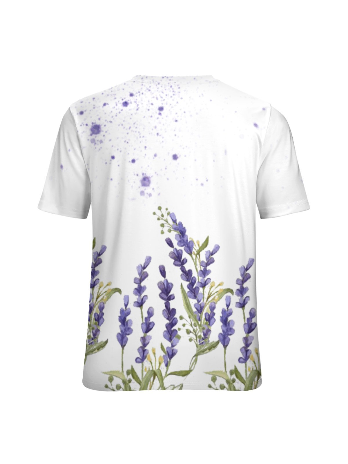 Lilicloth x Iqs Plant Floral Women's Crew Neck Casual T-Shirt