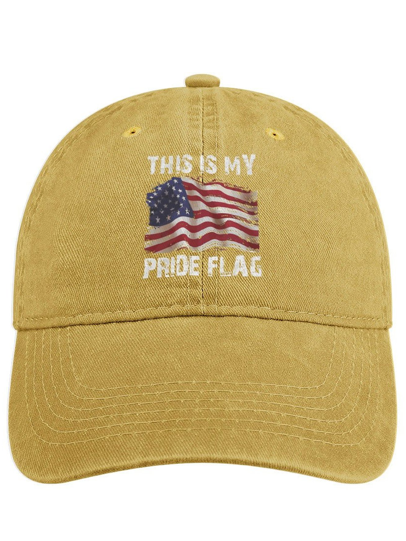 Men's /Women's Funny This Is My Pride Flag Graphic Printing  Denim Hat
