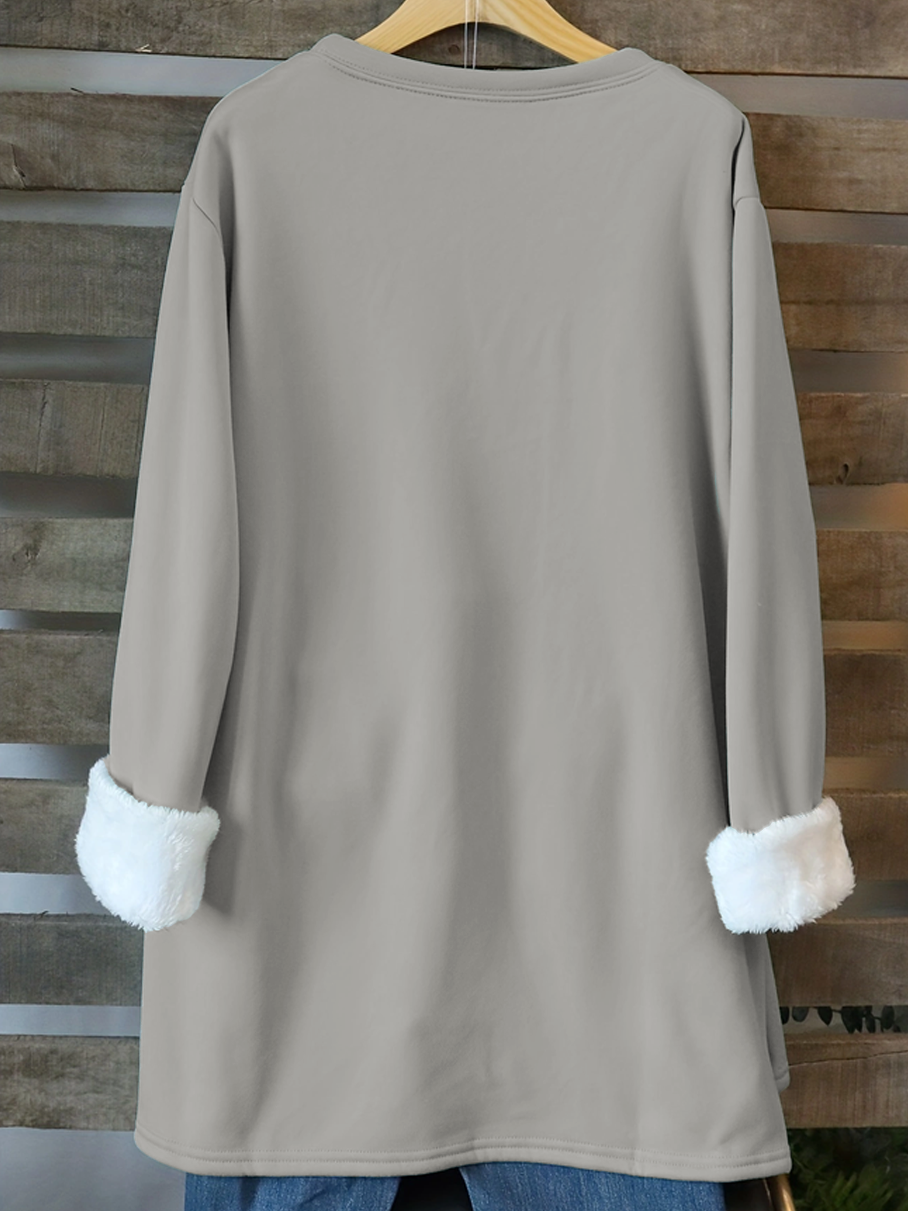 Funny Dog Casual Cotton-Blend Fleece Sweatshirt