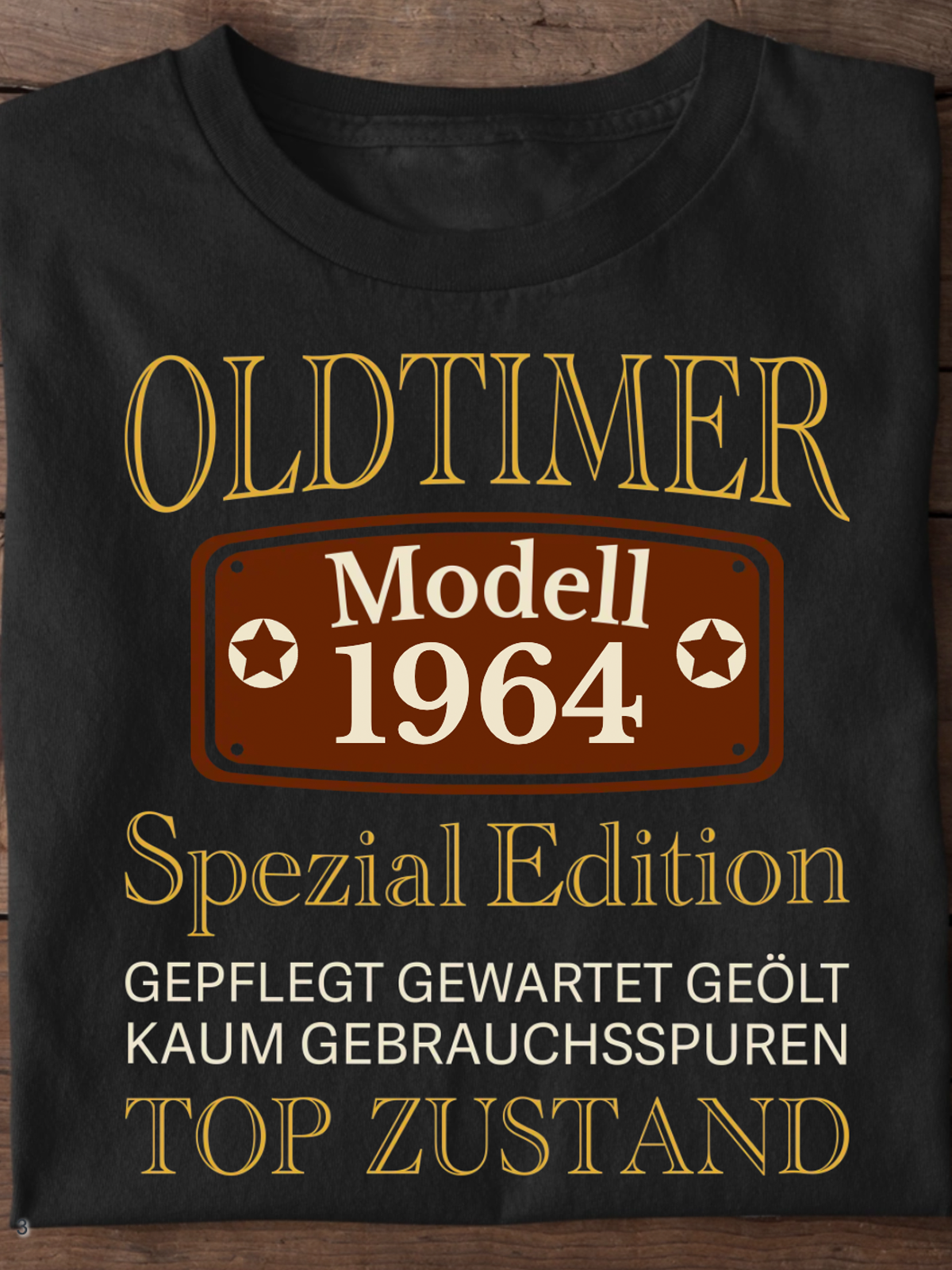 Cotton Oldtimer Spezial Edition Casual T-Shirt