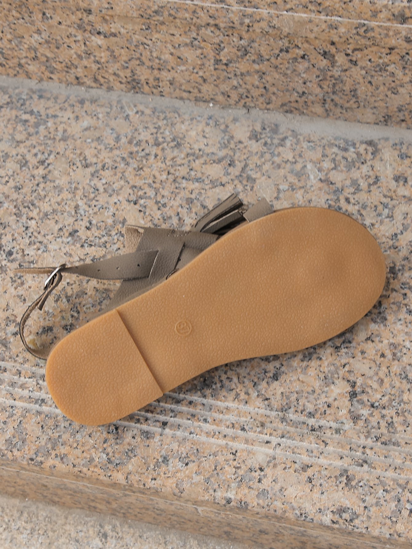 Plain Pu Casual Summer Sandal