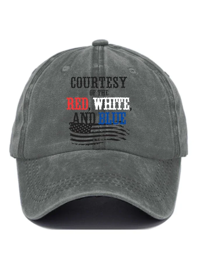 Courtesy Of The Red White And Blue Sun Hat