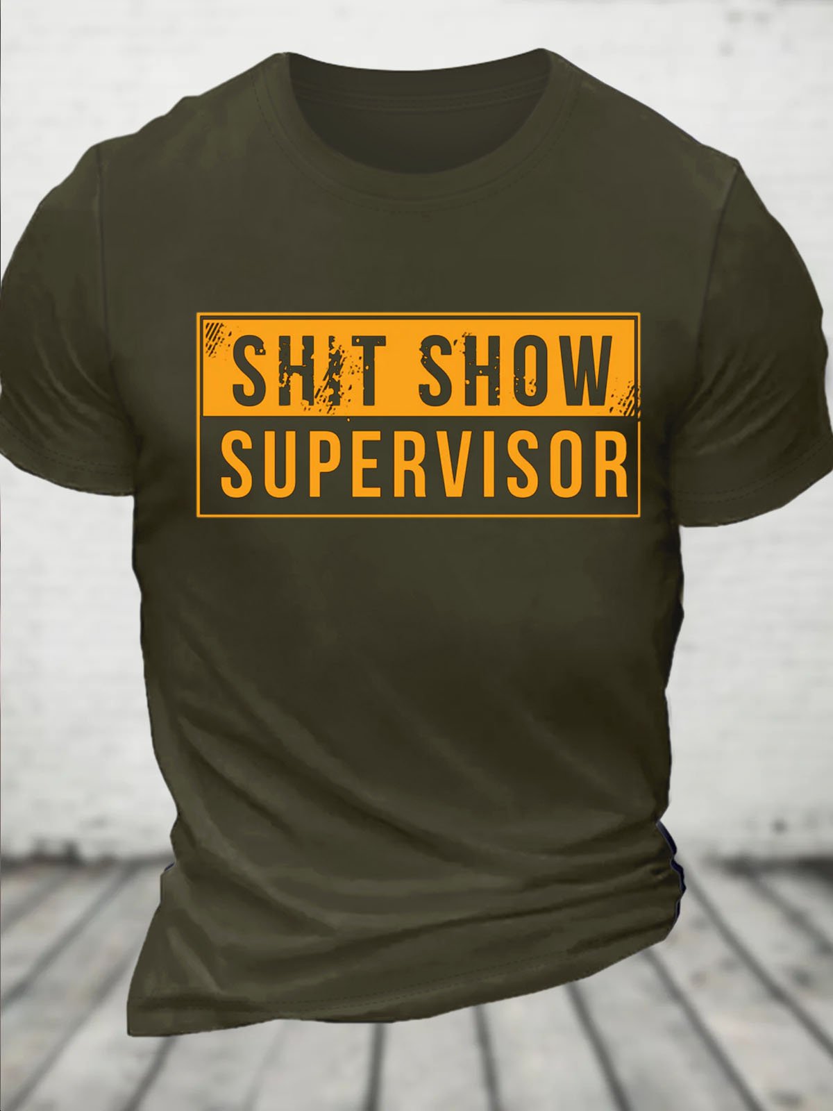 Shit Show Supervisor Funny T-Shirt