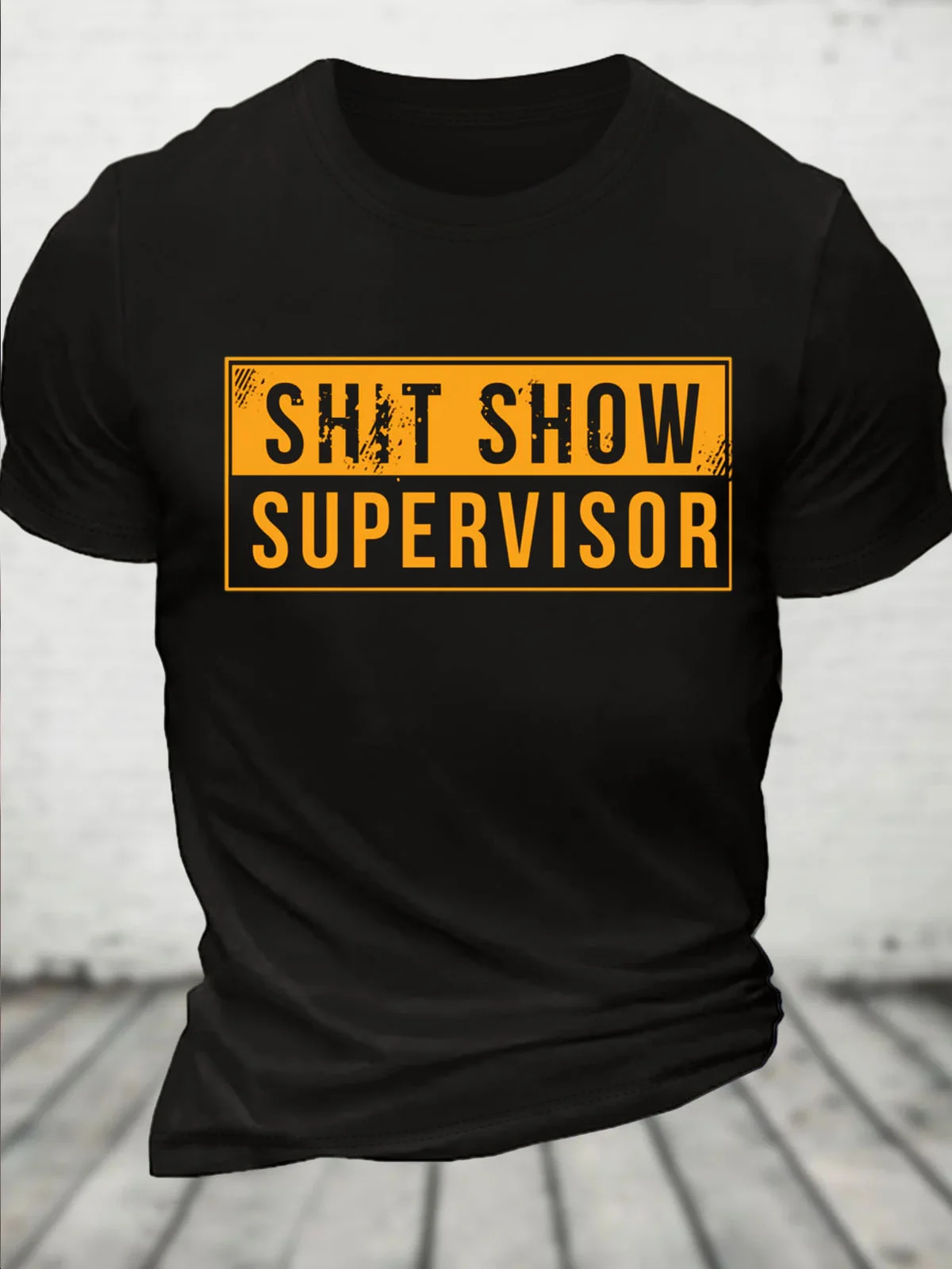 Shit Show Supervisor Funny T-Shirt