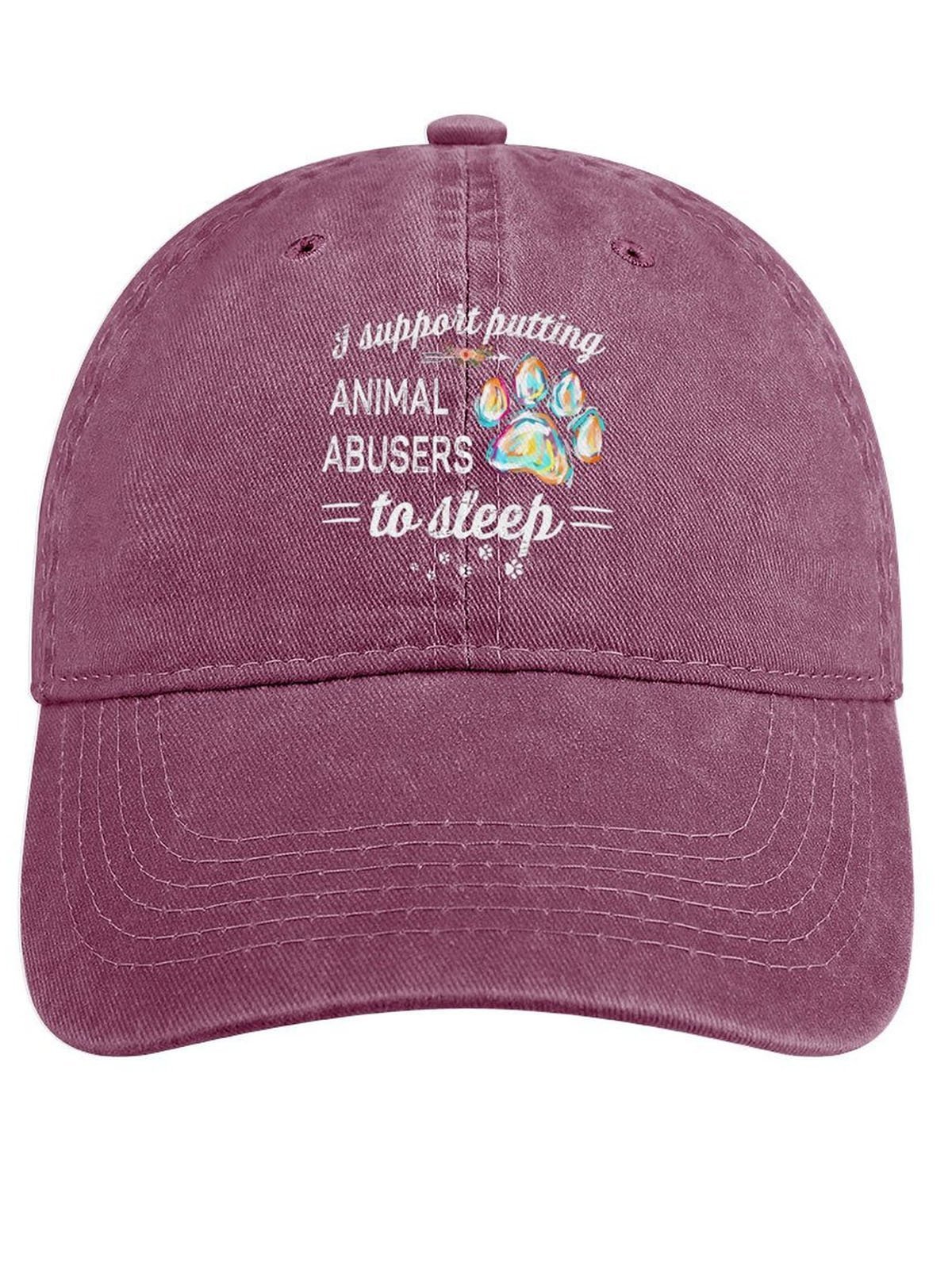 I Support Putting Animal Funny Hat