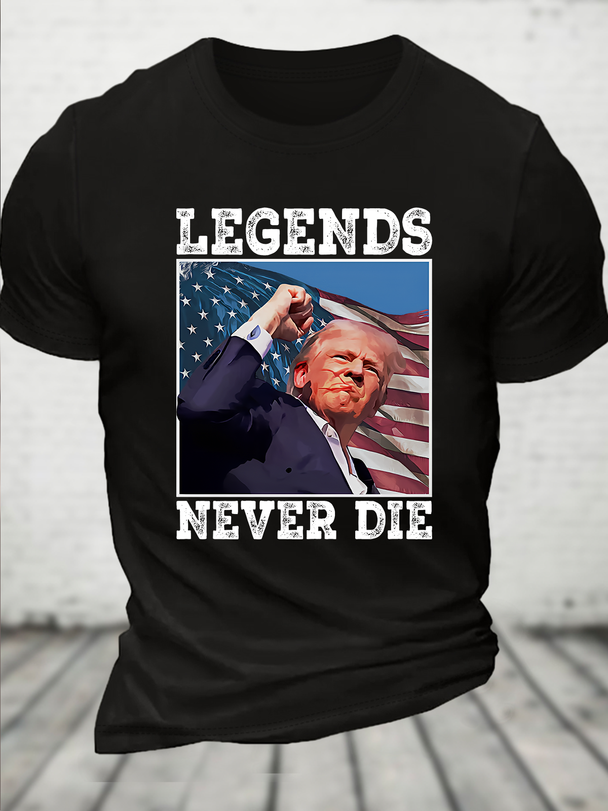 Legend Never Die Trump Loose Casual T-Shirt