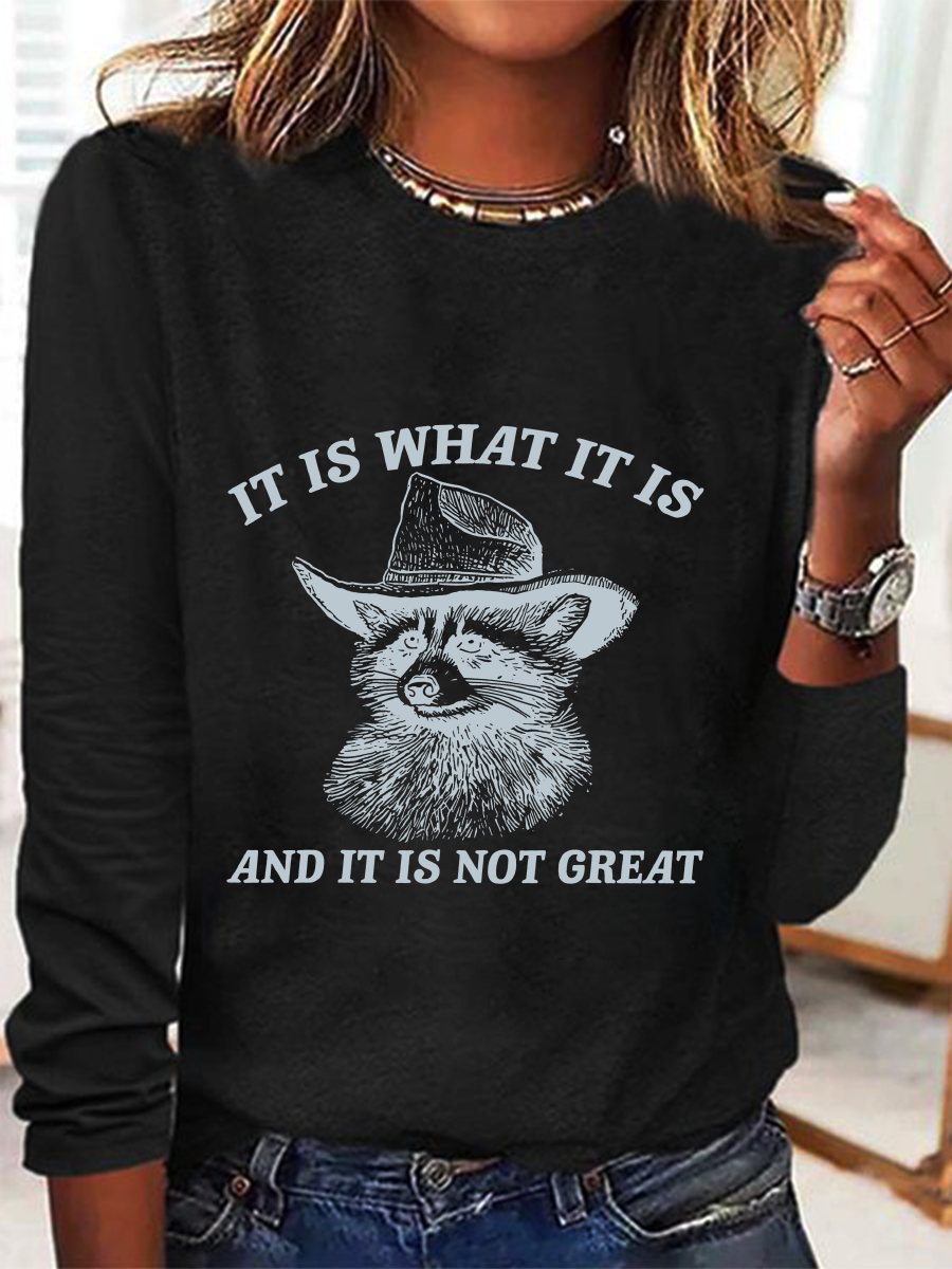 It Is What It Is Long Sleeve Shirt