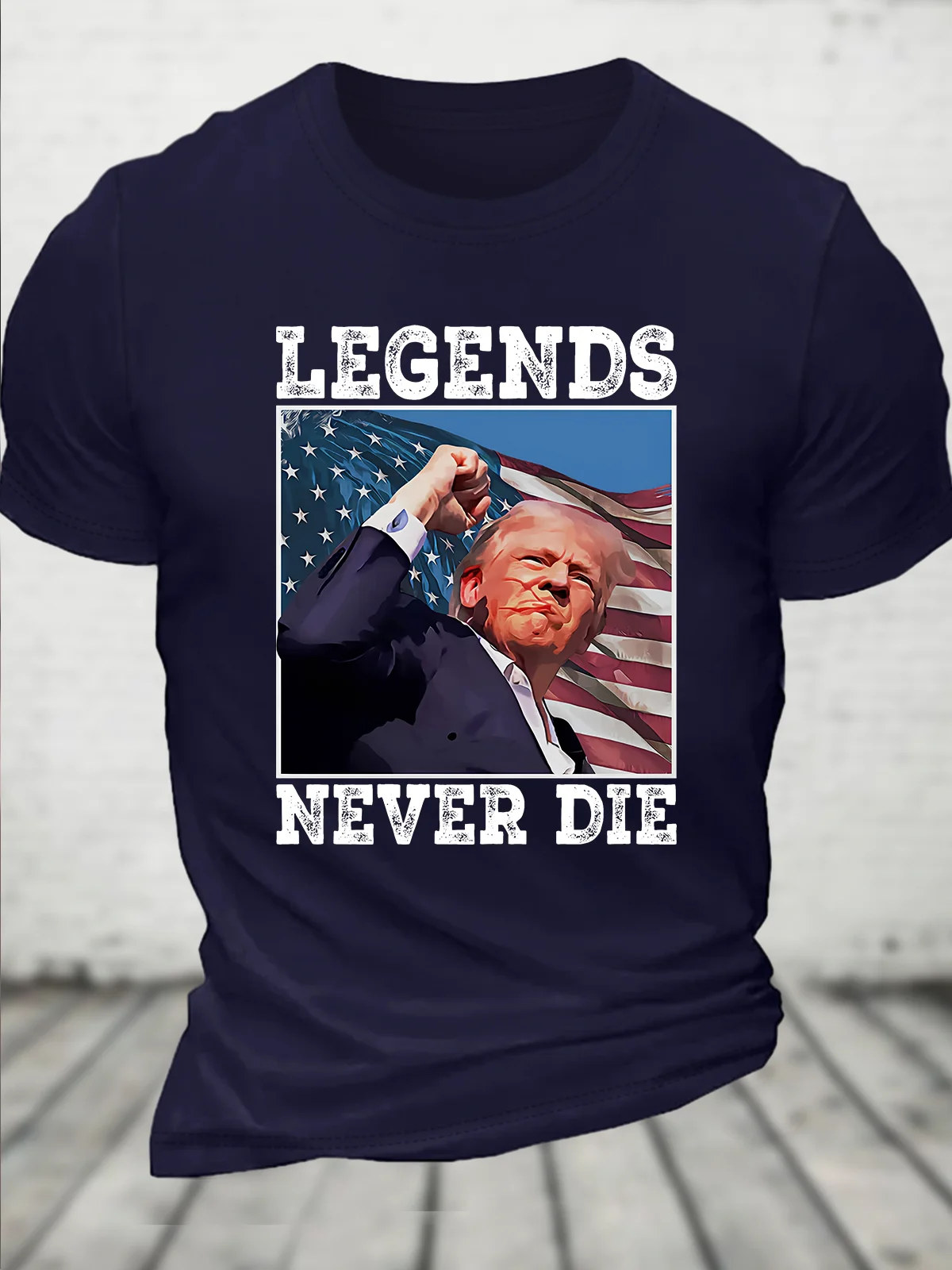 Legend Never Die Trump Loose Casual T-Shirt